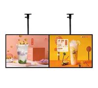 Caja De Luz LED Para Menú Montada En Pared Para Restaurantes, Caja De Luz Publicitaria LED Digital, Soporte Para Carteles Con Marco a Presión Ultradelgado,Cartelera Iluminada 2pcs-30*40cm