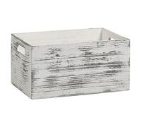Caja de madera Rústica (L x An x Al: 30 x 20 x 15 cm, Madera)