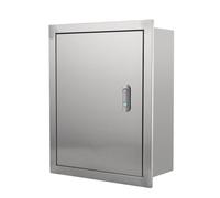 Caja de medidor eléctrico, empotrable en la pared, con cerradura, varios tamaños, estilo 2-50 x 18 x 60 cm