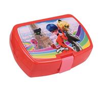 Caja de merienda para niños Jemini Miraculous 13x6 cm