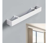 Caja de metal para montaje en pared de 3 a 16 pies, cenefa de cornisa sin rastros para deslizamiento, tratamiento de ventana Slish y diseño Ele
