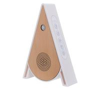 Caja de Música Efectos Acústicos con Sensor de Movimiento, y Temporizador | Montaje en Pared Mesa, Pilas Aa 3x No Incluidas, Madera y Abs, Caqui