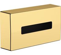Caja de pañuelos cosméticos AddStoris de hansgrohe, 41774990, Color: Óptica Oro Pulido
