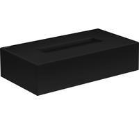 Caja de pañuelos cosméticos AXOR UNIVERSAL de hansgrohe, 42873670, Color: negro mate