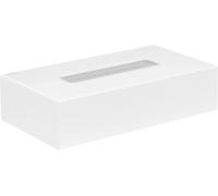 Caja de pañuelos cosméticos AXOR UNIVERSAL de hansgrohe, 42873700, Color: Blanco Mate
