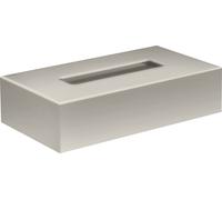 Caja de pañuelos cosméticos AXOR UNIVERSAL de hansgrohe, 42873800, Color: Óptica de acero inoxidable