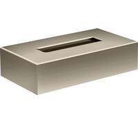 Caja de pañuelos cosméticos AXOR UNIVERSAL de hansgrohe, 42873830, Color: Níquel pulido