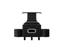 Caja de Pañuelos Organizador for asiento trasero de coche con portavasos, caja pañuelos, cubo basura y ganchos, multifuncional Fundas para Porta Pañuelos(A-Black)