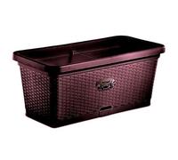 Caja De Plantas Stefanplast NATURAL, Modelo 75351, Marrón, Para Jardinería
