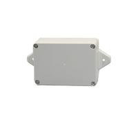 Caja de proyecto electrónica impermeable carcasa de plástico ABS carcasa gris/transparente