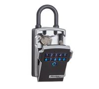 Caja de seguridad para llaves master lock con bluetooth y arco de 8.3x12.7 cm