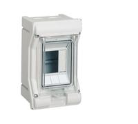 Caja de sup. estanca vector VE, IP65, 1 fila, 3M, puerta transp.(emb. 48 unid)