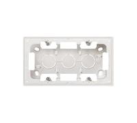 Caja de superficie2 elementosSimon 20000752-090 Simon 270 Blanco