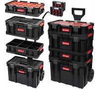 Caja de surtido XL de 6 en 1, carro de herramientas, caja con ruedas, caja de herramientas móvil, cajones de plástico, caja de herramientas con ruedas