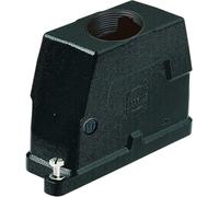 Caja de tela HARTING Han 16HPR, con salida de cable recta de 1xM25, sistema de cierre por tornillo - 1 unidad