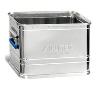 Caja de transporte Alutec LOGIC 23 15023, fabricada en aluminio. Dimensiones (largo x ancho x alto): 378 x 280 x 270 mm