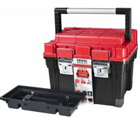 Caja de transporte Patrol, modelo HD Compact 1, color rojo, dimensiones 48x35x35 cm
