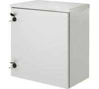 Caja eléctrica, 60 cm x 60 cm x 30 cm, carcasa para exteriores NEMA 4, certificada por UL, con protección IP65 contra el agua y el polvo. Caja de conexión articulada de acero al carbono laminado en fr