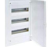 Hager Caja empotrable Golf serie VF 3 filas 36M puerta op. blanca regleta y chasis