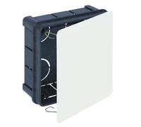 Caja empotrar registro con tapa 100x100x45 mm.