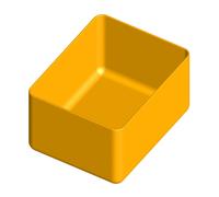 Caja en polipropileno 117x90 h 64 mm para Organizador de plástico Art Plast de L372 x P314 x H70 mm