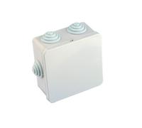 Caja estanca de superficie cuadrada de 80 x 80 x 40 mm electro dh 36.4