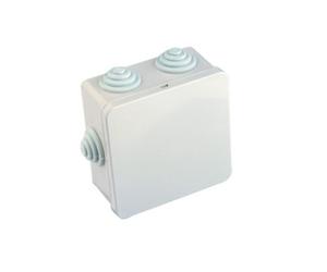 Caja estanca de superficie cuadrada de 80 x 80 x 40 mm electro dh 36.4