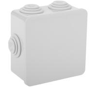 Caja estanca de superficie cuadrada IP44 80x80x40mm - BeMatik