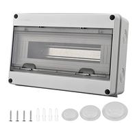 Caja Estanca Exterior Electrónica IP65, 15 Modulos, Caja Cuadro Electrico Superficie de Superficie de Plástico ABS, Caja de Distribución Eléctrica Para Empotrar