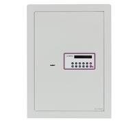 ARREGUI Forma Evolution Caja fuerte con llave y codigo, facil de usar | Caja de seguridad, apertura con teclado y llave | Caja fuerte electronica para casa, doble seguridad 59L - 52x38,5x36cm