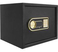 Caja fuerte de 30 litros, resistente al fuego, con cerradura numérica, sistema de alarma y billetera ignífuga. Caja fuerte para muebles, tipo armario, antirrobo, ideal para municiones, armas, dinero,
