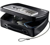 Caja fuerte digital portátil masterlock con cable