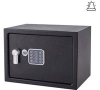 Caja fuerte electrónica con alarma Yale YEC/250/DB2, tamaño medio, capacidad de 16,3 litros, dimensiones 25x35x25 cm