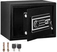 Caja fuerte electrónica ignífuga: 4 métodos de desbloqueo: huella dactilar, código, llave. Capacidad: 0,8 litros. Cuerpo de acero sólido Q235. Ideal para el hogar y la oficina
