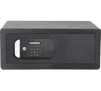 Caja fuerte electrónica para portátil Yale, modelo YLEM/200/EG1, de color negro, con teclado