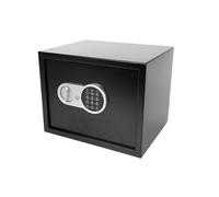 Caja Fuerte Electrónica Perel - 30 X 38 X 30 Cm - 27 L - Código Personalizable - Llave de Emergencia Incluida