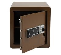 Caja fuerte grande con huella dactilar y llaves, ideal para guardar dinero y joyas