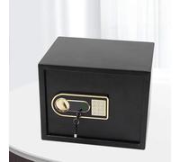Caja fuerte ignífuga de 30 litros, resistente al fuego y al agua, para guardar dinero, joyas, medicamentos, etc. Cofre digital para el hogar, con sistema de doble cierre de seguridad. Dos modos de des