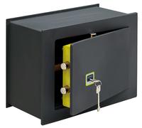 ARREGUI Ideal 10 281350 Caja fuerte de empotrar a pared con cerradura de llave, Caja de Seguridad para casa y negocio, fácil de usar, alto nivel de seguridad, 30 x 41 x 20 cm, 15 L