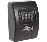 Burg Wächter Caja fuerte para llaves Key Safe 10 SB – Código 4 dígitos, exterior/interior, Negro