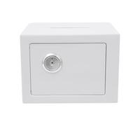 Caja fuerte para llaves, caja de dinero con cerradura con ranura, 4,6 l, caja fuerte para el hogar, hucha, caja fuerte pequeña con llave, caja fuerte mecánica para muebles para el hogar con llave