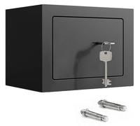 Caja fuerte pequeña con llave para objetos de valor