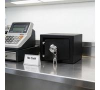 Caja fuerte pequeña, organizador para llaves, caja de acero para llaves, mini caja fuerte segura, para guardar dinero en efectivo