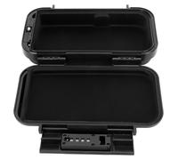 Caja fuerte portátil con cerradura de 4 dígitos - Caja fuerte impermeable - Mini caja fuerte - Caja fuerte de viaje - Caja fuerte para la playa - Caja de seguridad con cable de acero desmontable