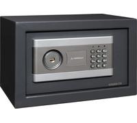 ARREGUI Stylo 19010-S1 Caja Fuerte de Acero Con Apertura de Doble Seguridad, Cerradura Electrónica más Llave, con Códigos Programables, Caja de Seguridad para Hogar y Negocios, 20 x 31 x 20 cm, 8 L