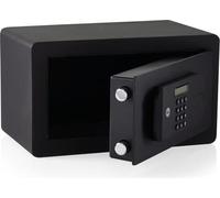 Caja fuerte Yale YSEB/250/EB1, cerradura electrónica, acero blindado, 25 x 30 x 35 cm, color negro