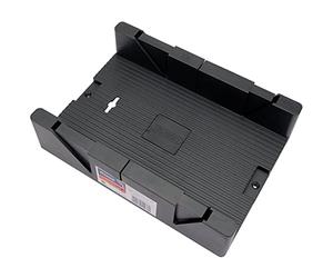 Caja ingletadora Draper 55076 Mega, 32,5 x 23,3 x 7,9 cm, negra