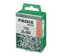 CAJA M 135 uds. HEMBRILLA ABIERTA CINC 2,0x30mm FADIX
