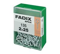 CAJA M 135 uds. HEMBRILLA CERRADA CINC 2,0x25mm FADIX