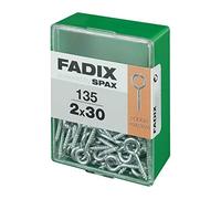 CAJA M 135 uds. HEMBRILLA CERRADA CINC 2,0x30mm FADIX